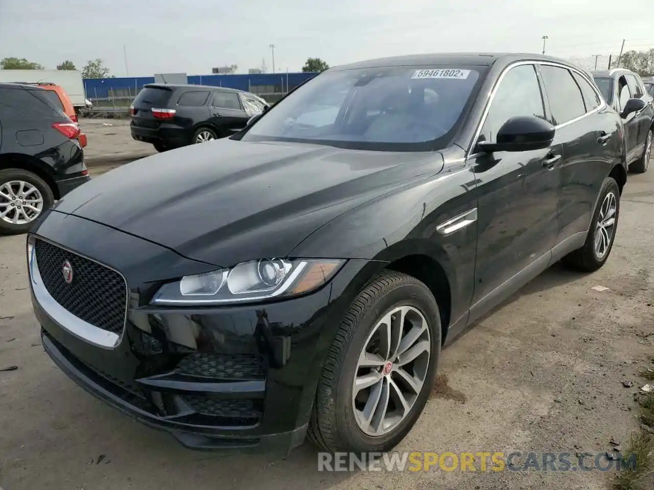 2 Photograph of a damaged car SADCJ2FX1LA647035 JAGUAR F-PACE 2020