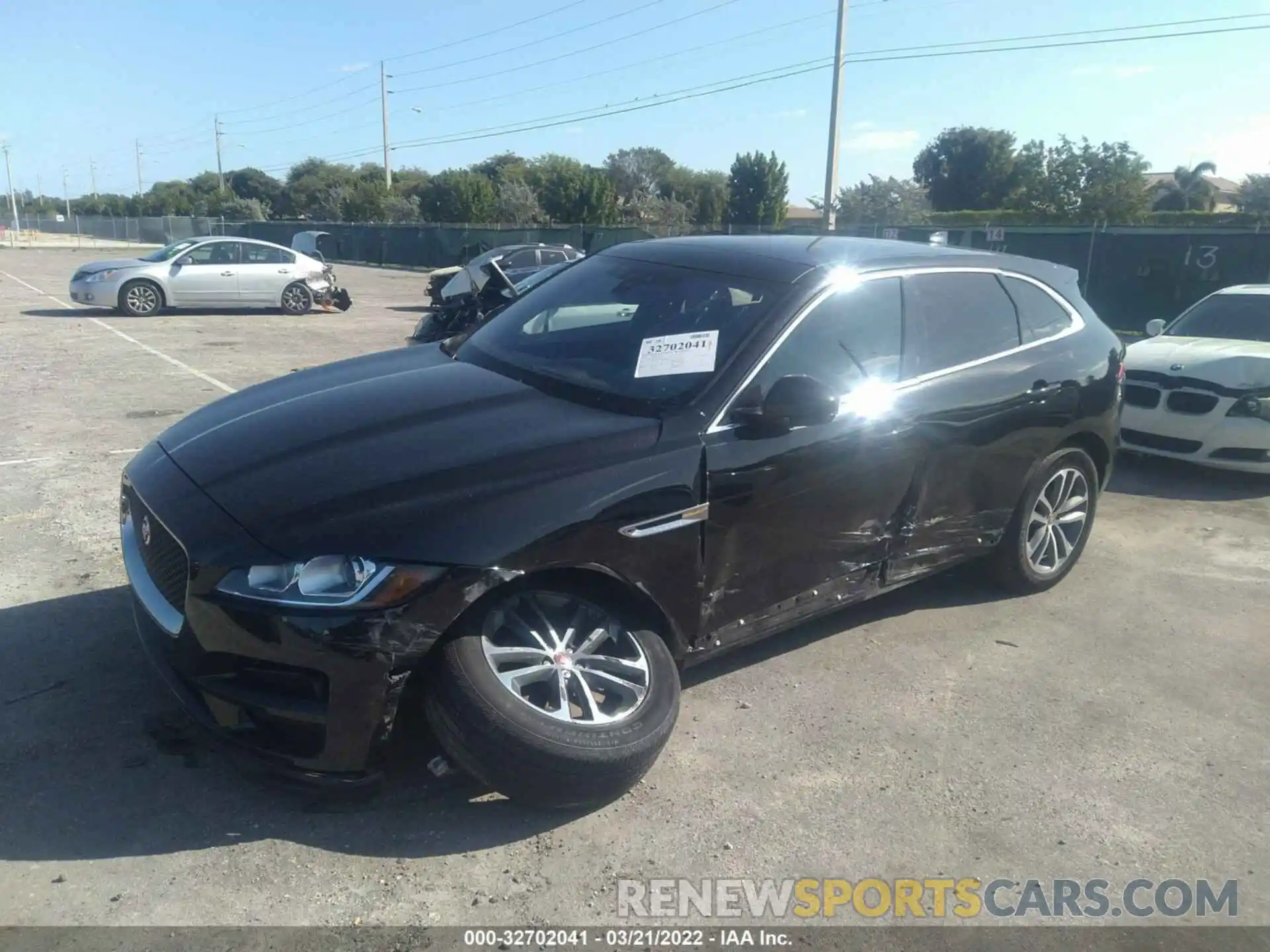 2 Photograph of a damaged car SADCJ2FX1LA647469 JAGUAR F-PACE 2020