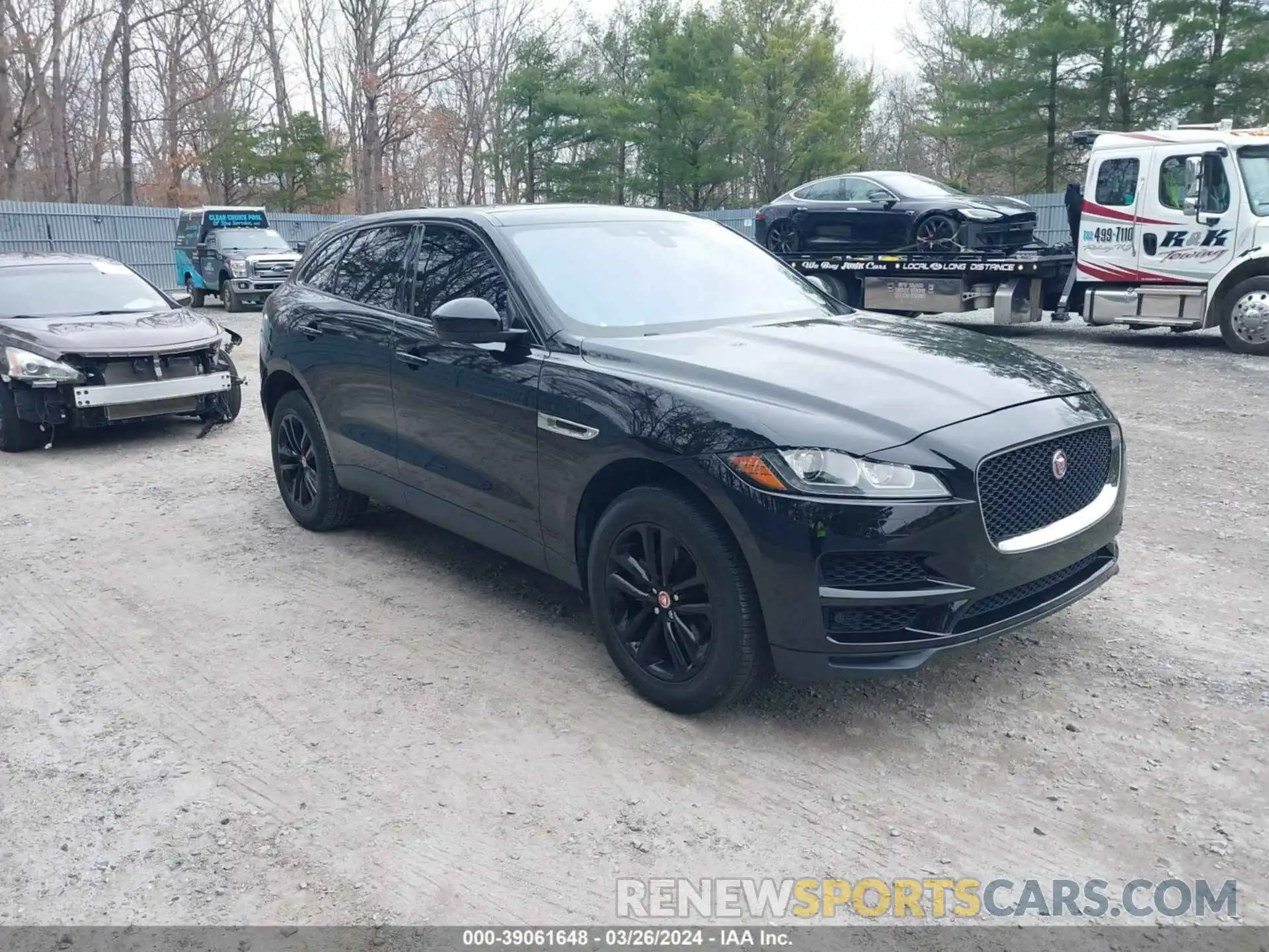 1 Photograph of a damaged car SADCJ2FX1LA656768 JAGUAR F-PACE 2020