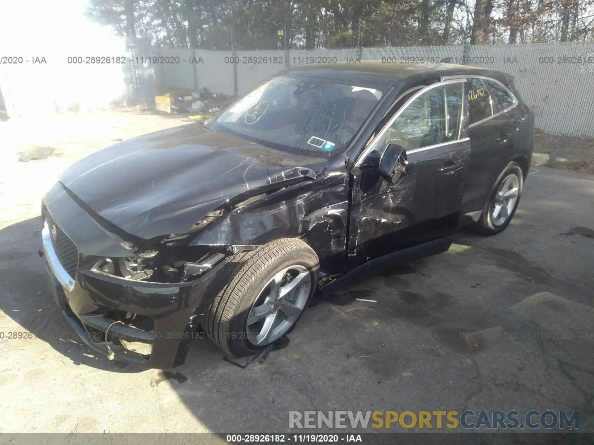 2 Photograph of a damaged car SADCJ2FX2LA618885 JAGUAR F-PACE 2020