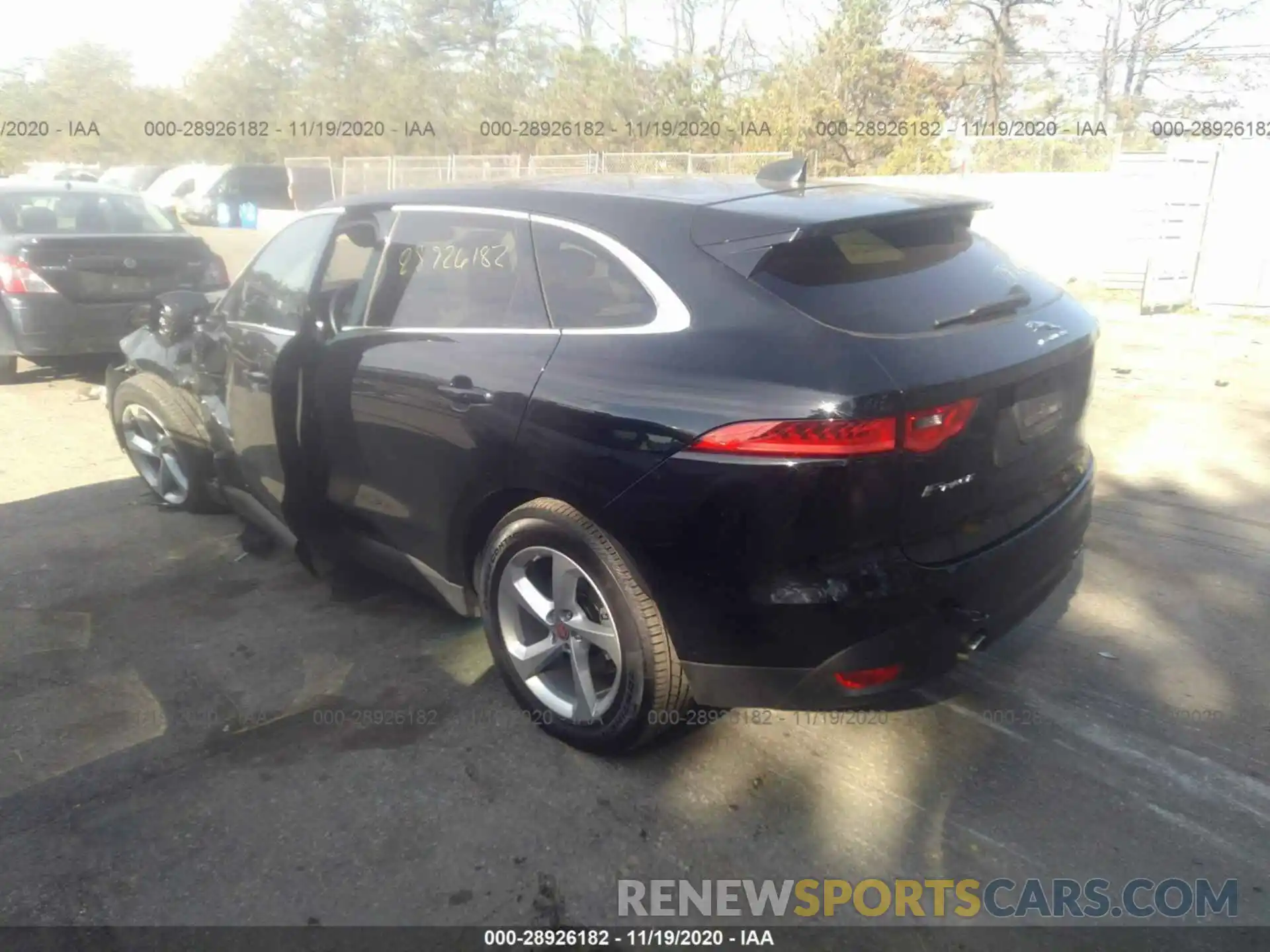 3 Photograph of a damaged car SADCJ2FX2LA618885 JAGUAR F-PACE 2020