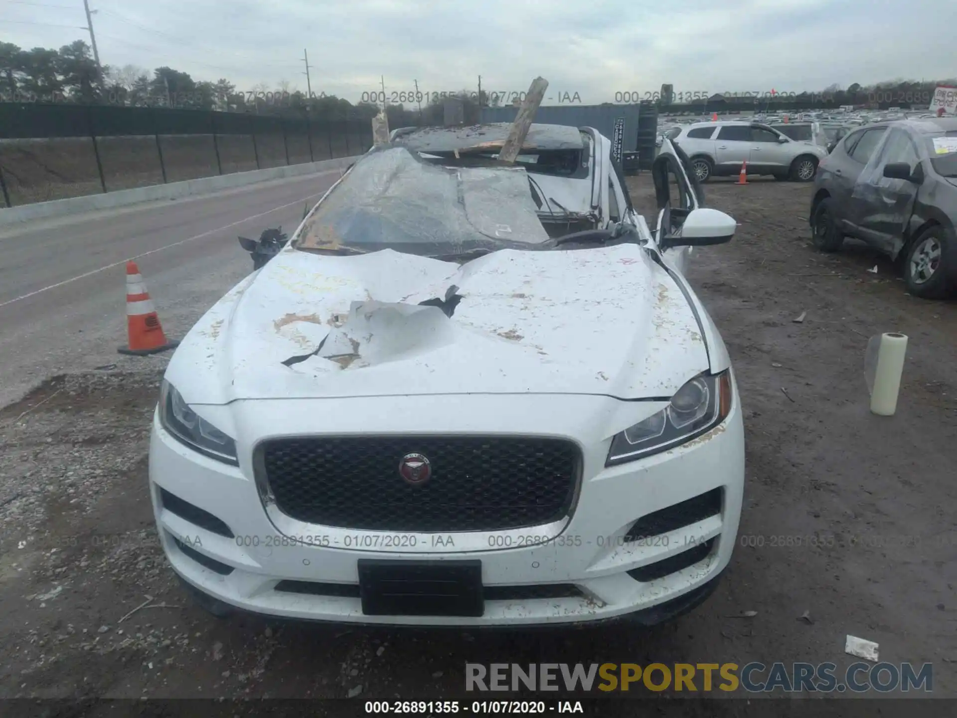 6 Photograph of a damaged car SADCJ2FX2LA623911 JAGUAR F-PACE 2020