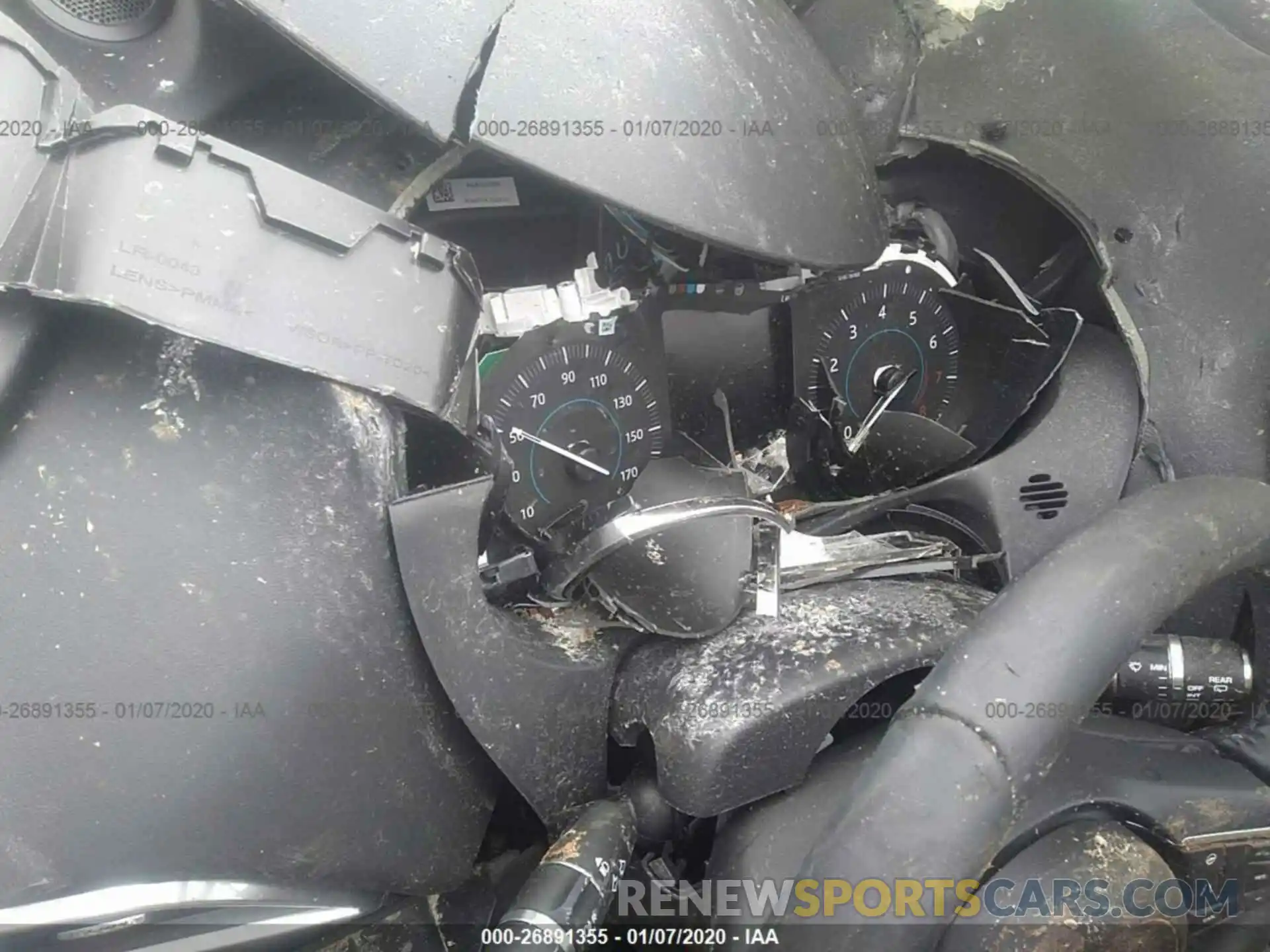 7 Photograph of a damaged car SADCJ2FX2LA623911 JAGUAR F-PACE 2020