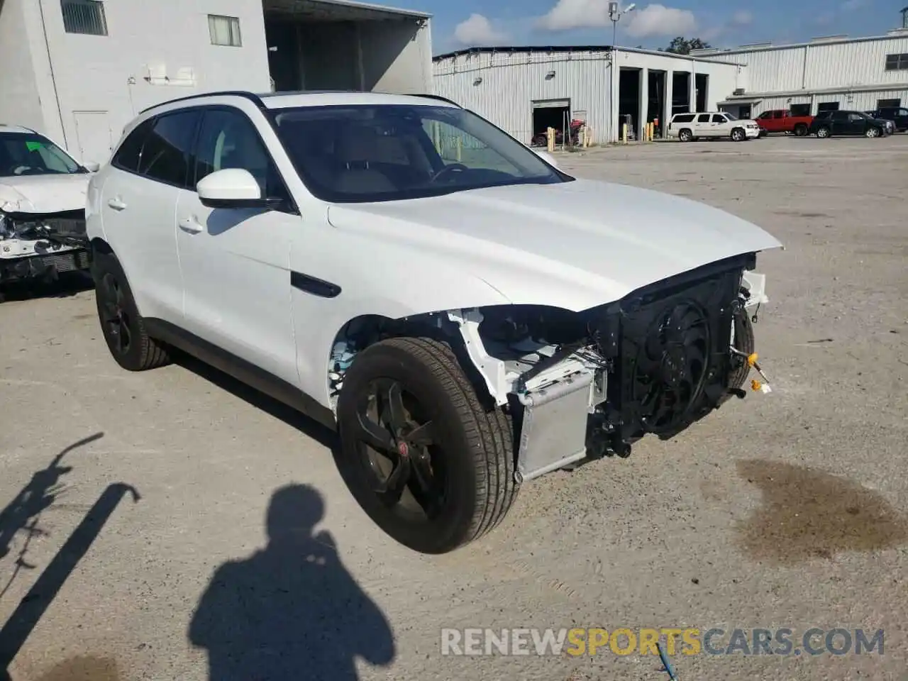 1 Photograph of a damaged car SADCJ2FX2LA625612 JAGUAR F-PACE 2020