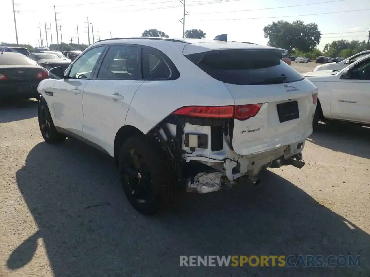 3 Photograph of a damaged car SADCJ2FX2LA625612 JAGUAR F-PACE 2020