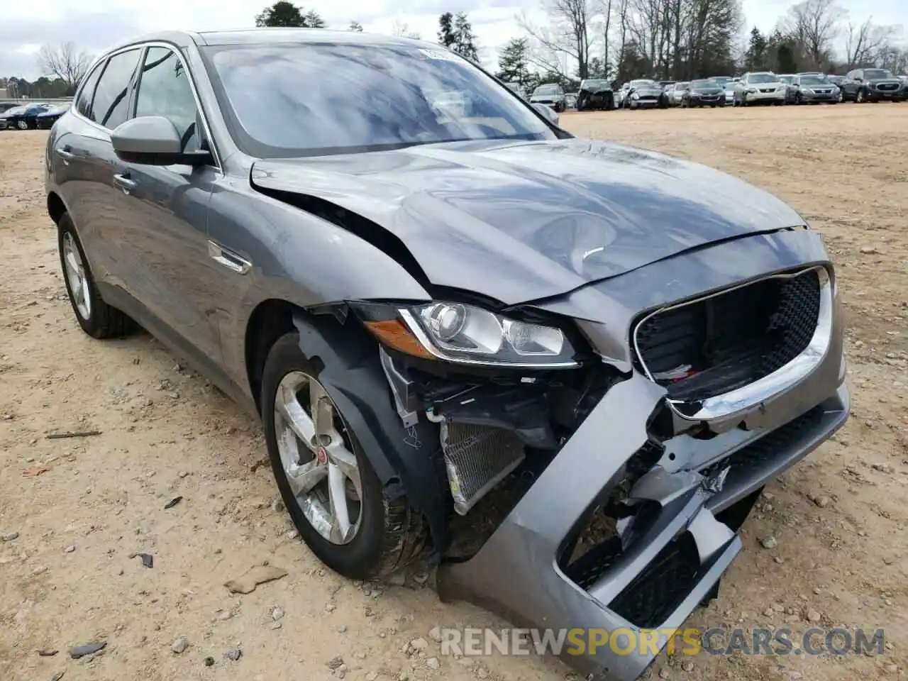 1 Photograph of a damaged car SADCJ2FX2LA630079 JAGUAR F-PACE 2020