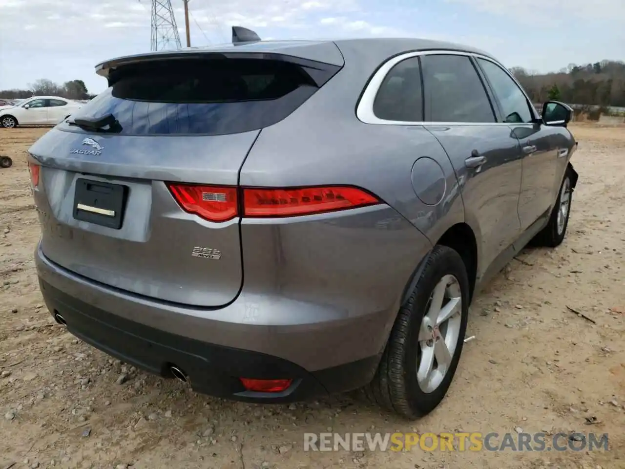 4 Фотография поврежденного автомобиля SADCJ2FX2LA630079 JAGUAR F-PACE 2020