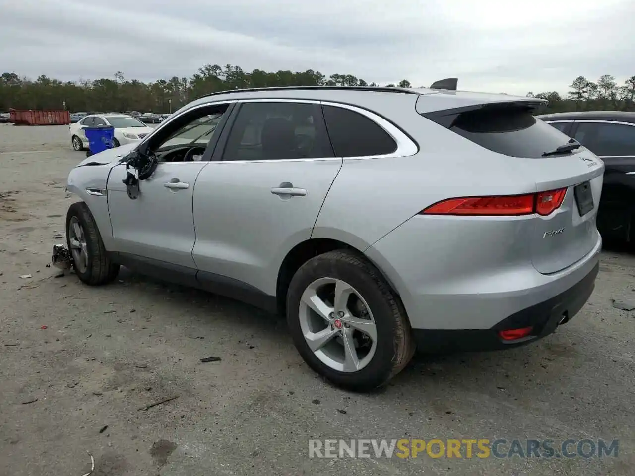 2 Фотография поврежденного автомобиля SADCJ2FX2LA639767 JAGUAR F-PACE 2020