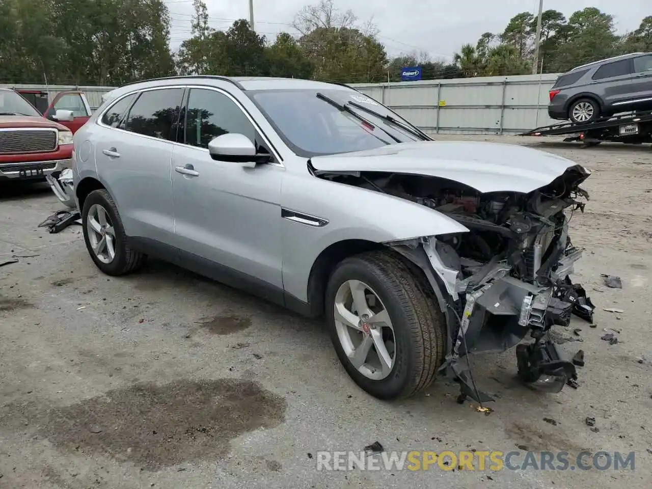 4 Photograph of a damaged car SADCJ2FX2LA639767 JAGUAR F-PACE 2020