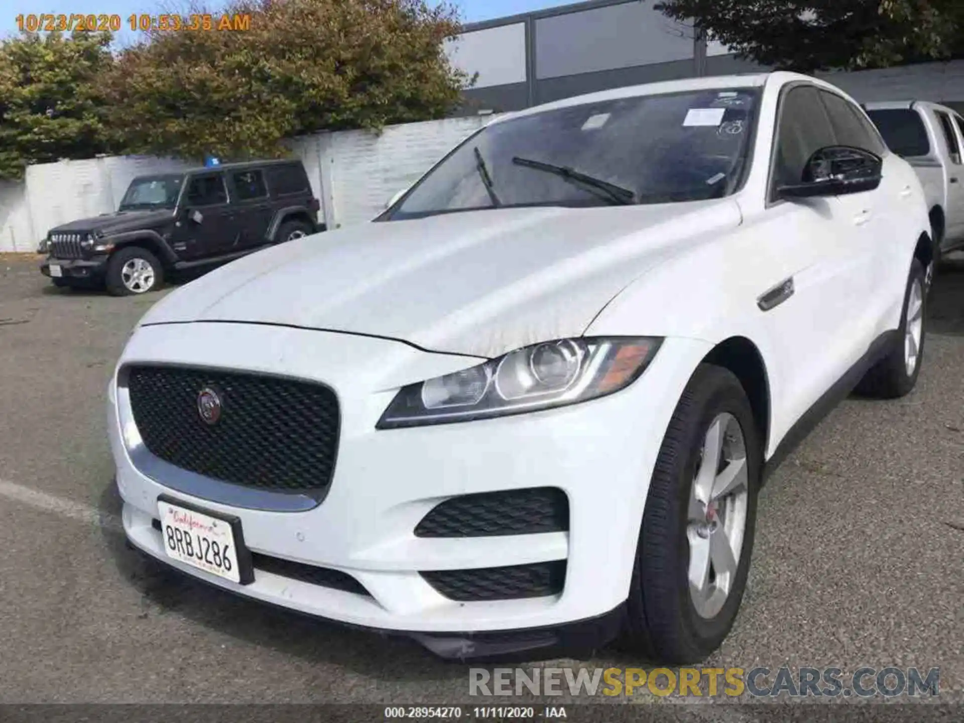 15 Фотография поврежденного автомобиля SADCJ2FX2LA644385 JAGUAR F-PACE 2020