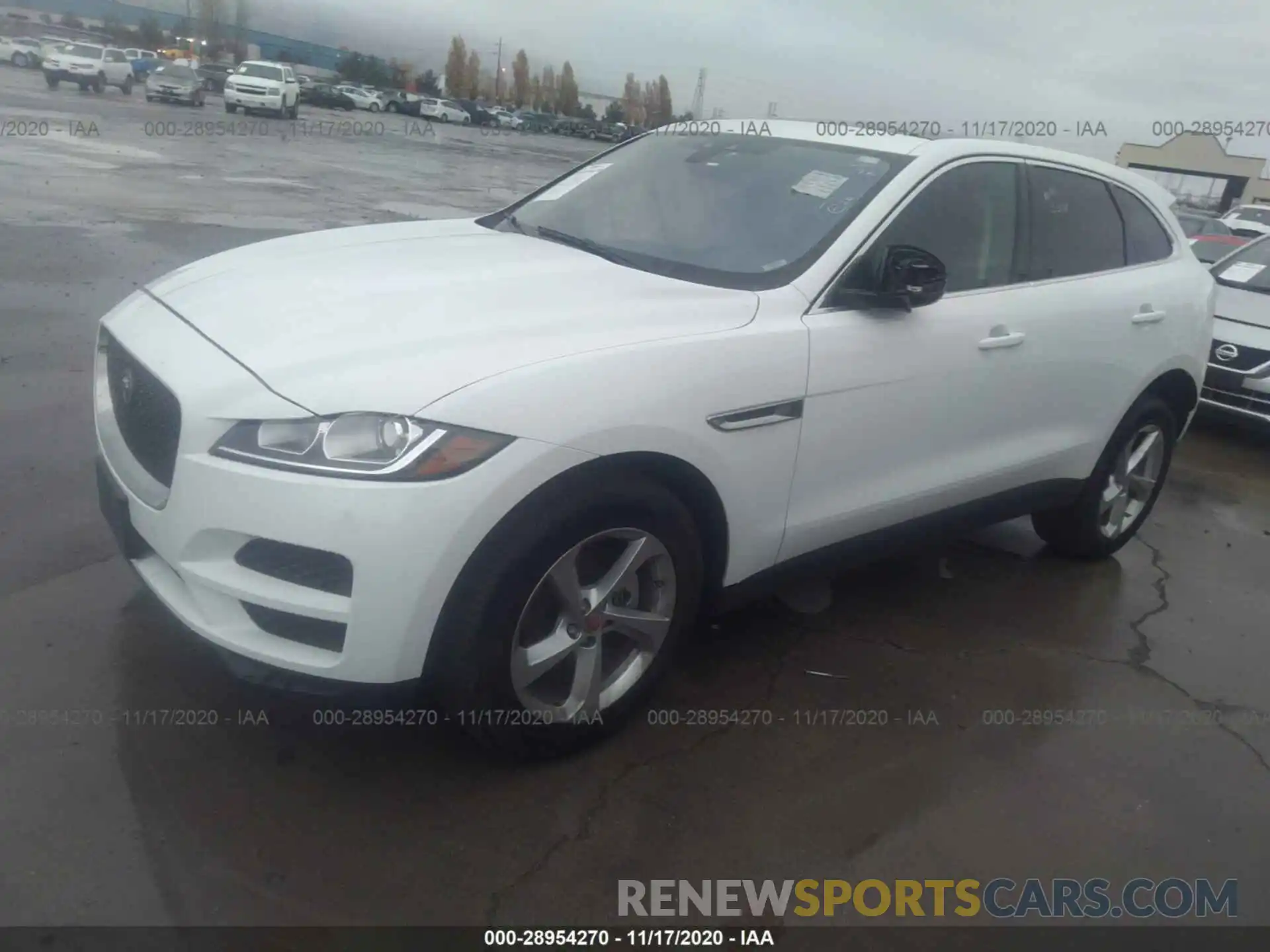 2 Фотография поврежденного автомобиля SADCJ2FX2LA644385 JAGUAR F-PACE 2020