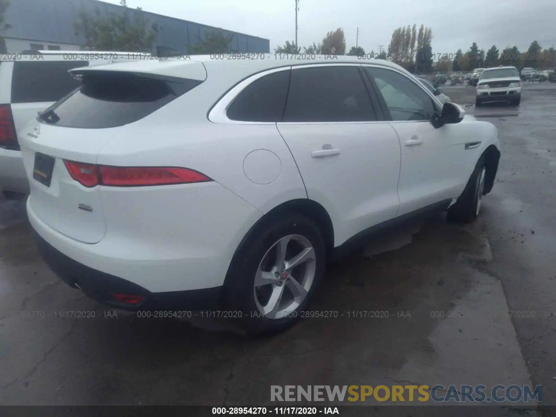 4 Фотография поврежденного автомобиля SADCJ2FX2LA644385 JAGUAR F-PACE 2020