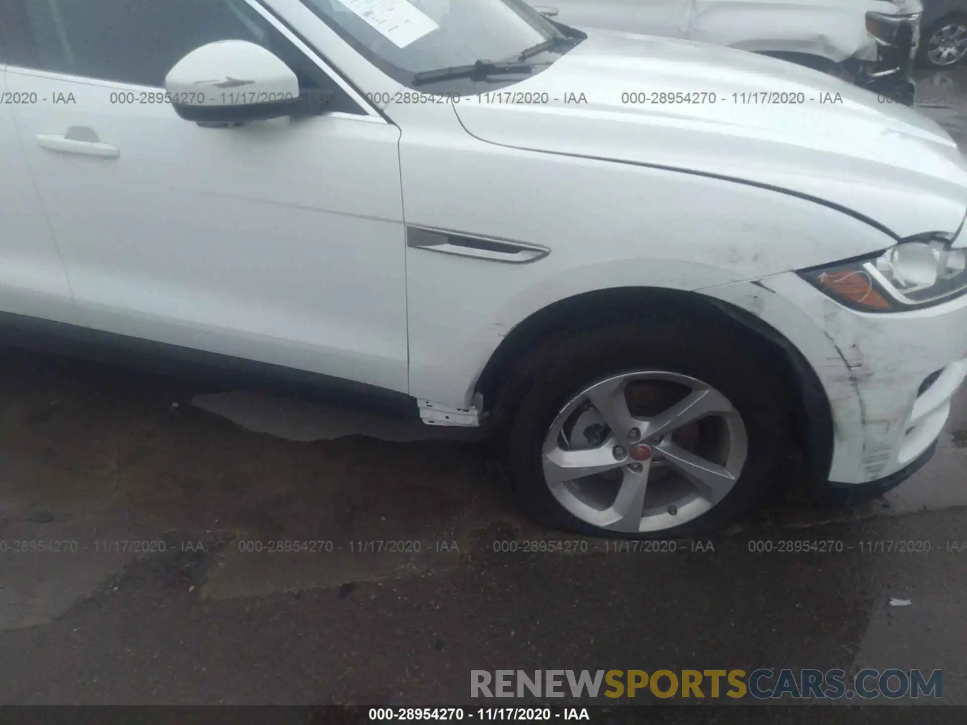 6 Photograph of a damaged car SADCJ2FX2LA644385 JAGUAR F-PACE 2020