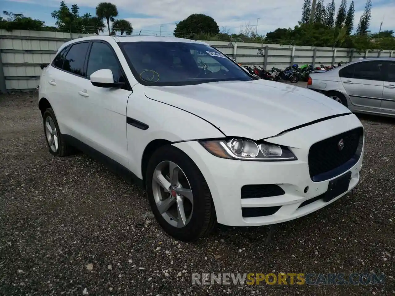 1 Photograph of a damaged car SADCJ2FX2LA644645 JAGUAR F-PACE 2020