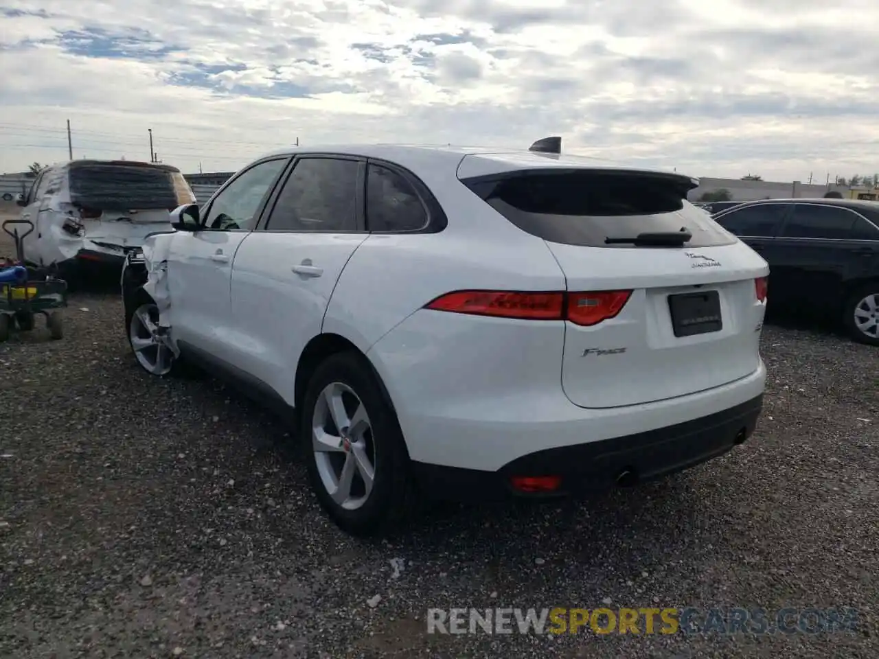 3 Photograph of a damaged car SADCJ2FX2LA644645 JAGUAR F-PACE 2020