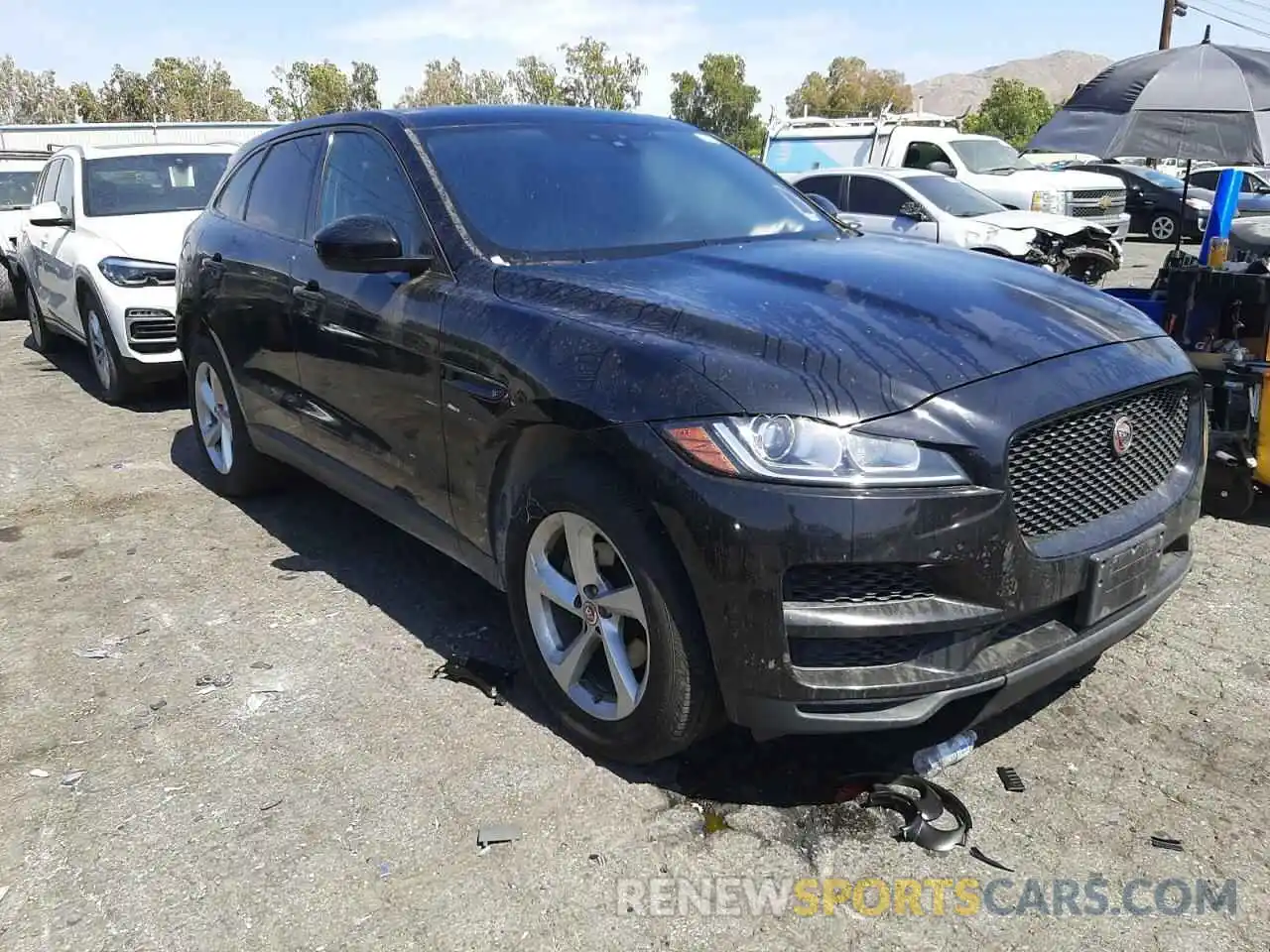 1 Photograph of a damaged car SADCJ2FX2LA645732 JAGUAR F-PACE 2020