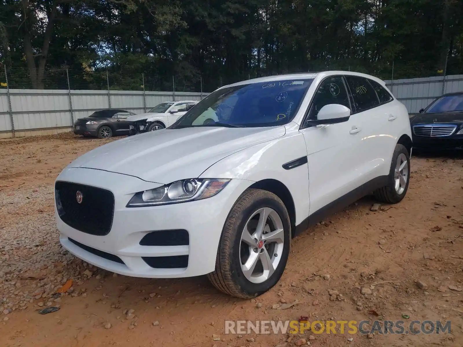 2 Photograph of a damaged car SADCJ2FX2LA645861 JAGUAR F-PACE 2020