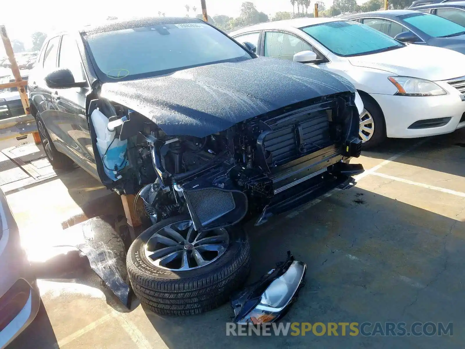 1 Photograph of a damaged car SADCJ2FX3LA619690 JAGUAR F-PACE 2020