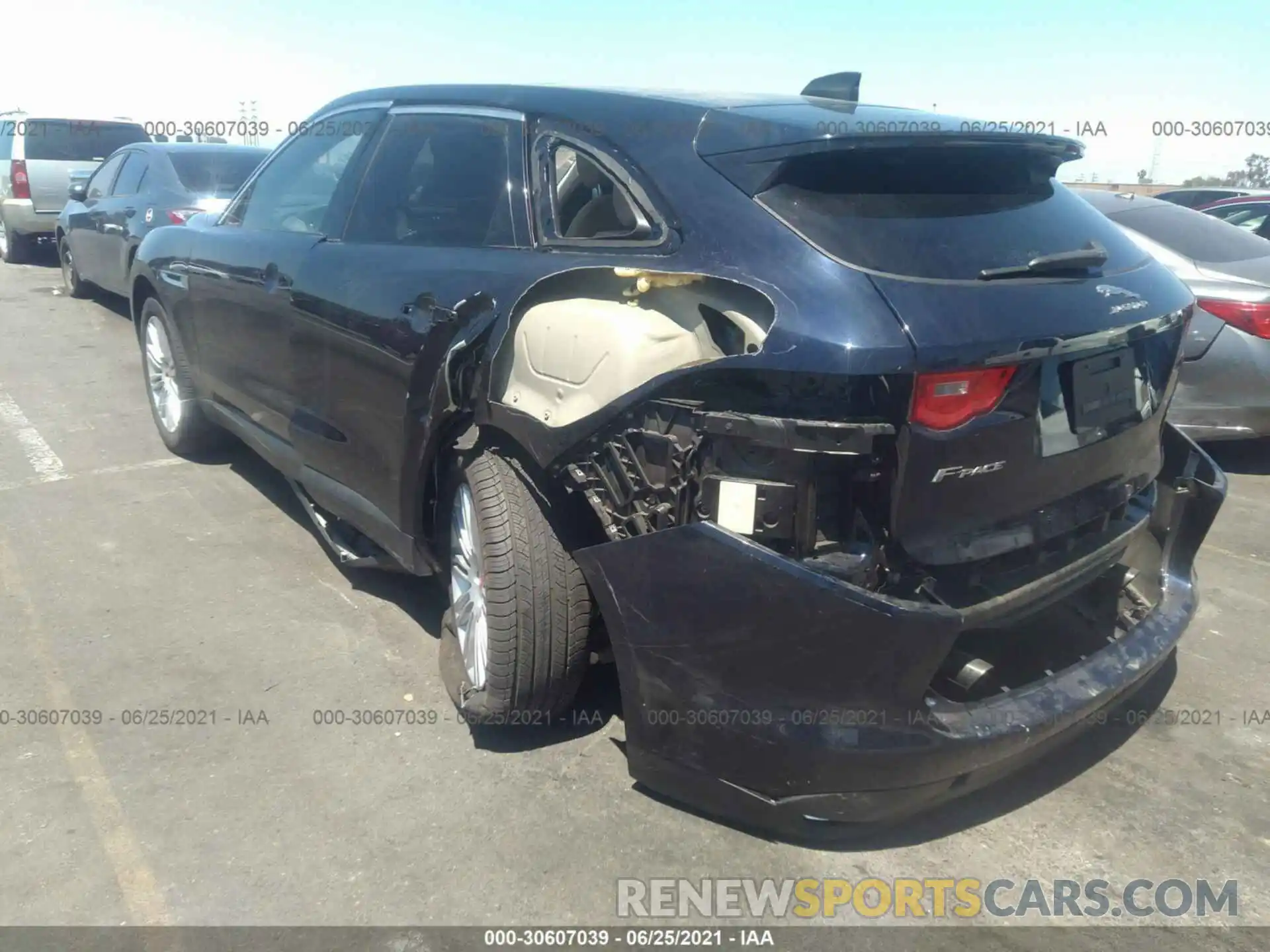 3 Photograph of a damaged car SADCJ2FX3LA636263 JAGUAR F-PACE 2020