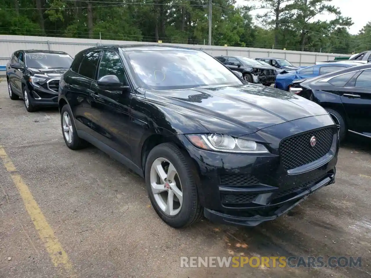 1 Photograph of a damaged car SADCJ2FX3LA644573 JAGUAR F-PACE 2020