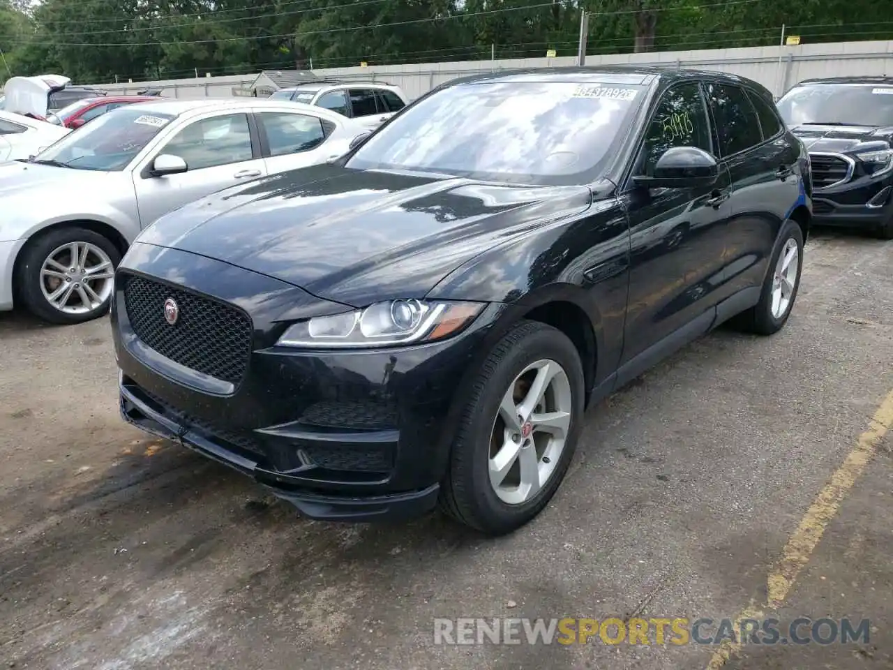 2 Фотография поврежденного автомобиля SADCJ2FX3LA644573 JAGUAR F-PACE 2020