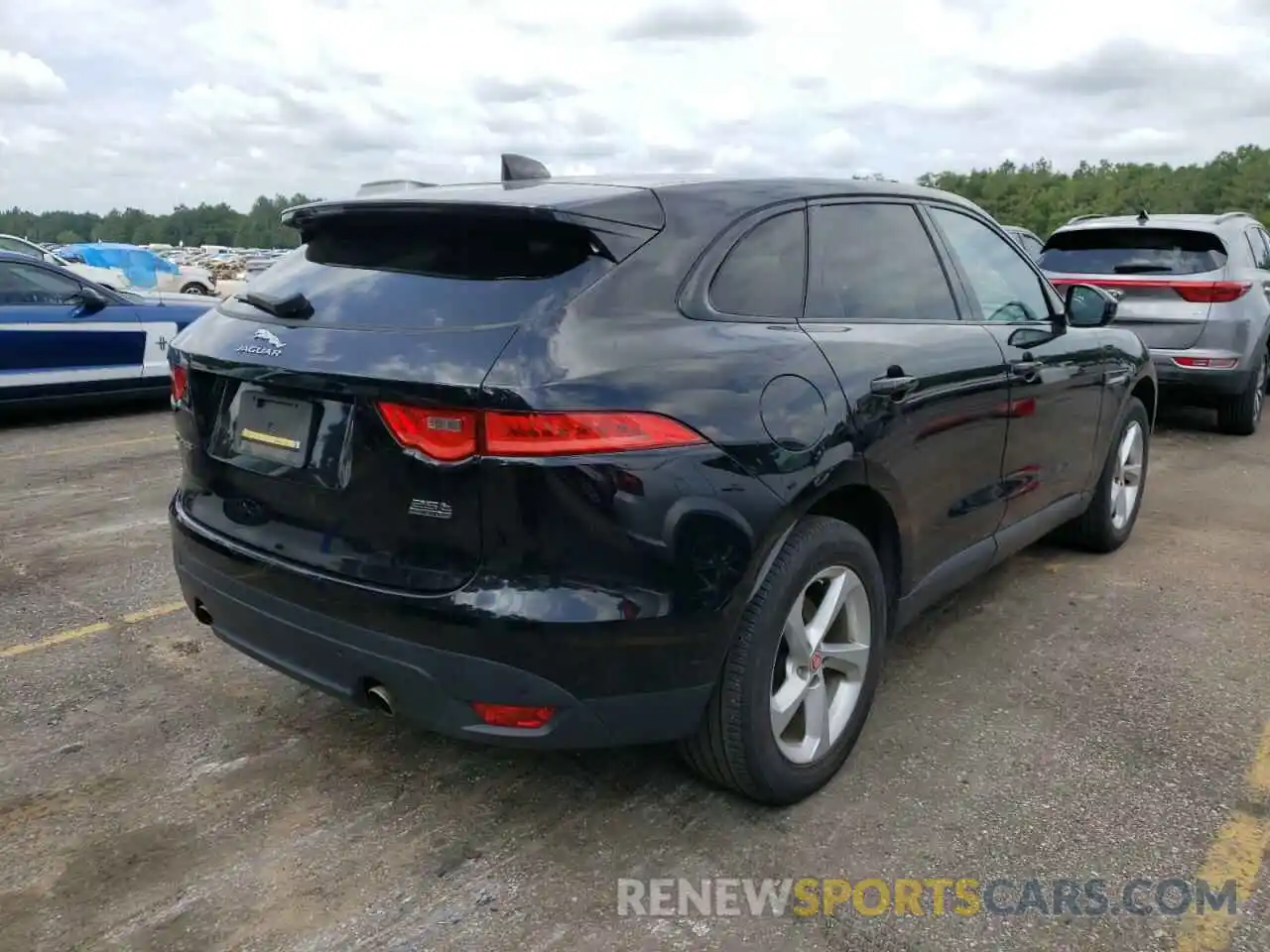 4 Фотография поврежденного автомобиля SADCJ2FX3LA644573 JAGUAR F-PACE 2020