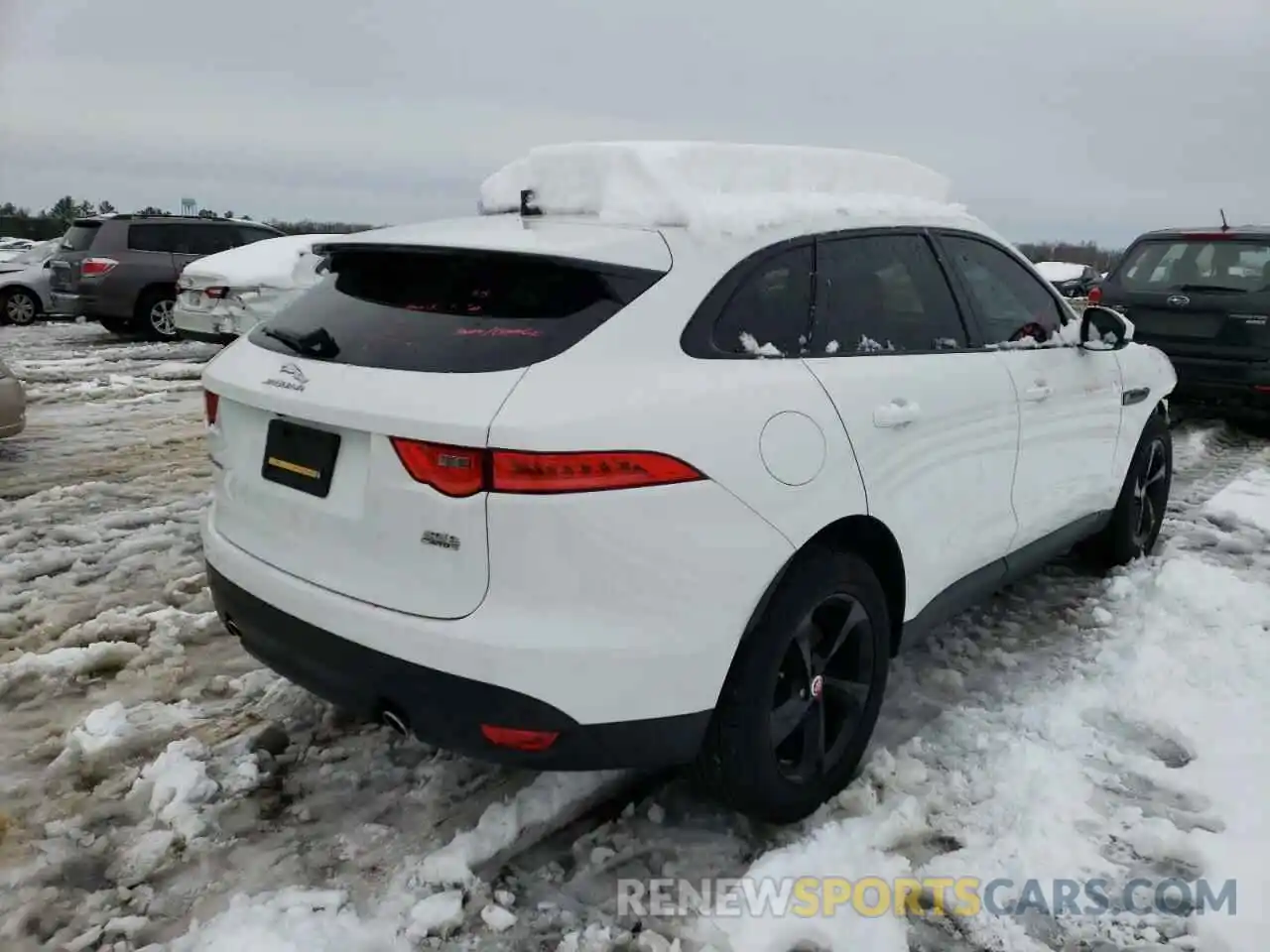 4 Photograph of a damaged car SADCJ2FX3LA648350 JAGUAR F-PACE 2020