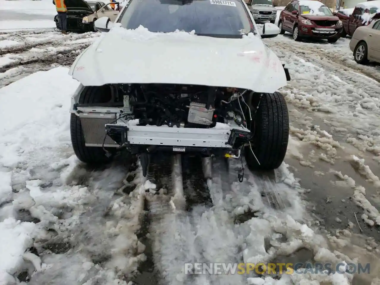 9 Photograph of a damaged car SADCJ2FX3LA648350 JAGUAR F-PACE 2020