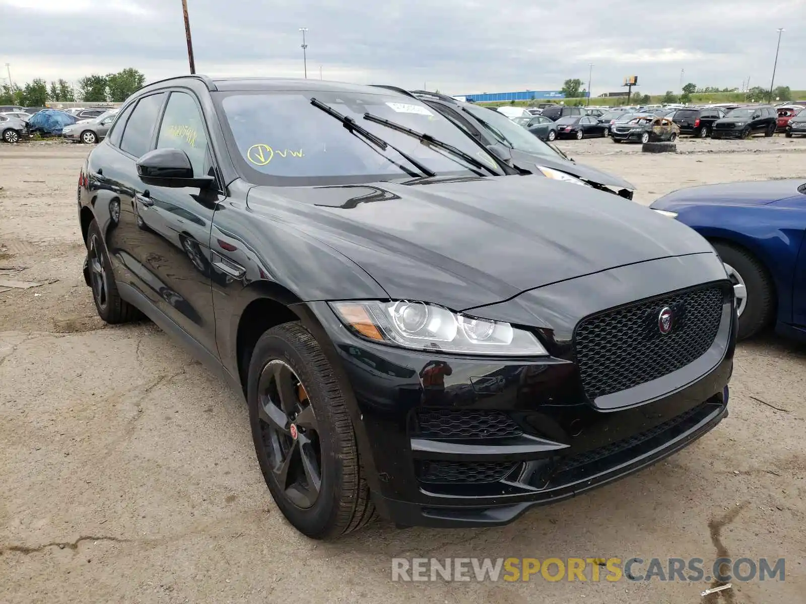 1 Photograph of a damaged car SADCJ2FX3LA651958 JAGUAR F-PACE 2020