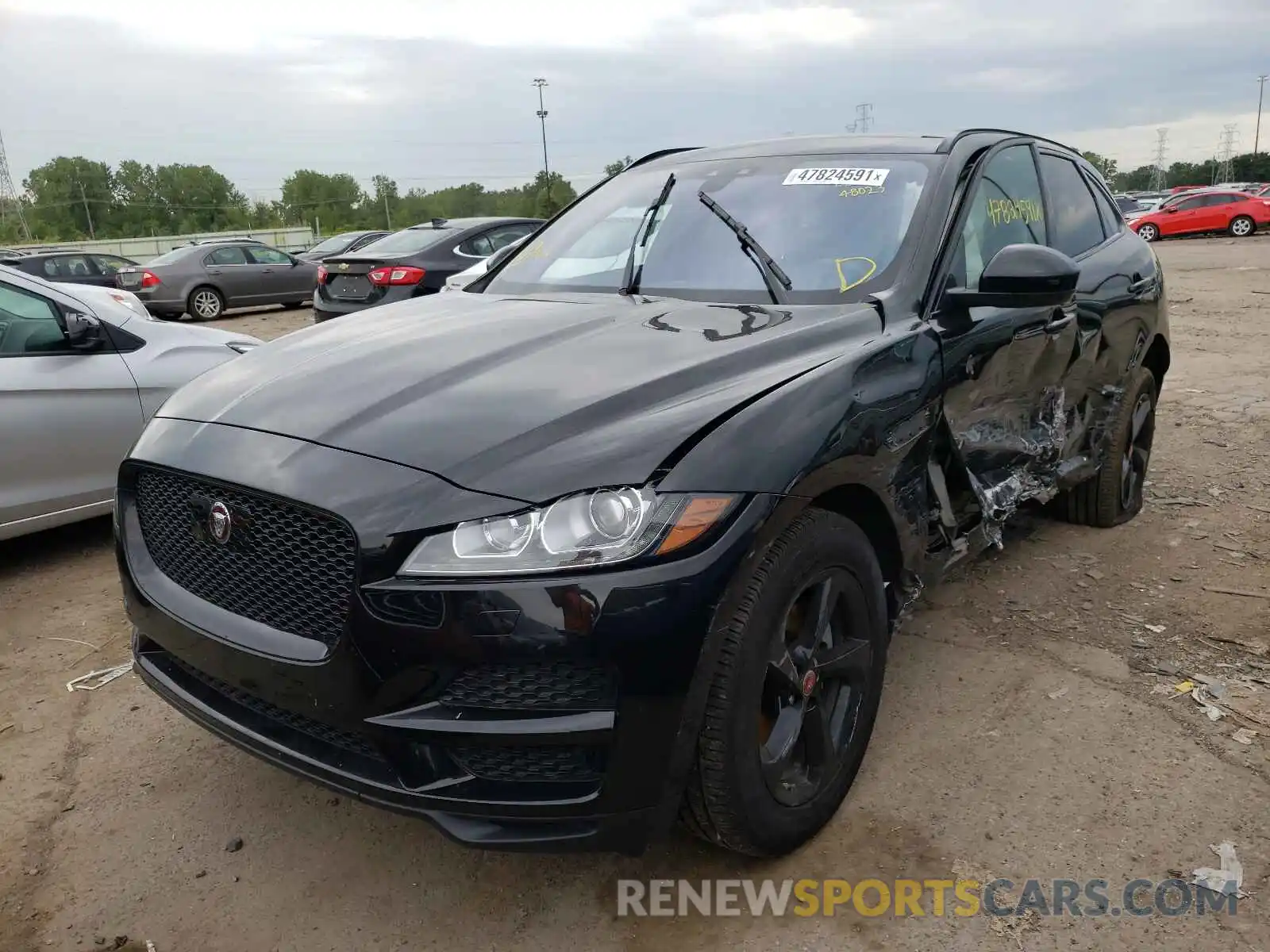 2 Photograph of a damaged car SADCJ2FX3LA651958 JAGUAR F-PACE 2020