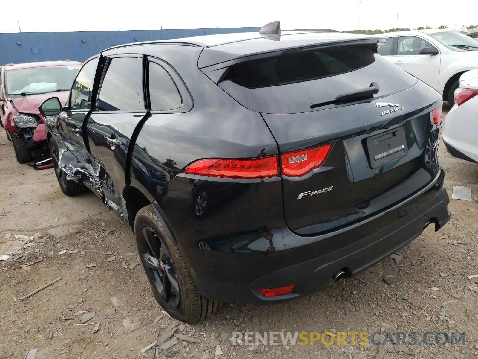 3 Фотография поврежденного автомобиля SADCJ2FX3LA651958 JAGUAR F-PACE 2020