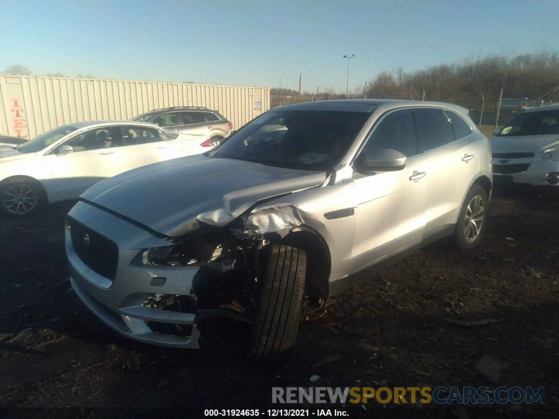 2 Photograph of a damaged car SADCJ2FX3LA656920 JAGUAR F-PACE 2020