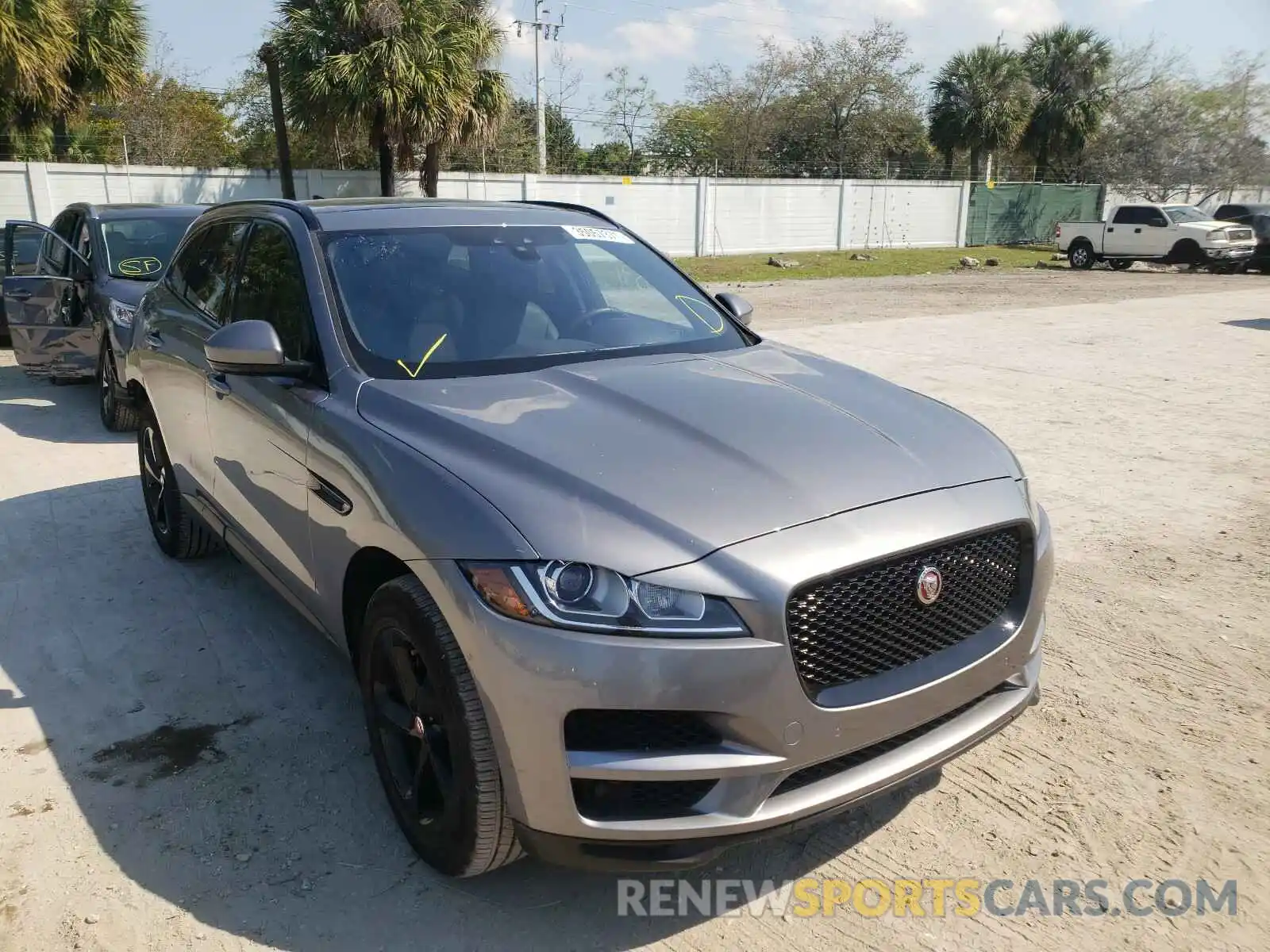 1 Photograph of a damaged car SADCJ2FX4LA618645 JAGUAR F-PACE 2020