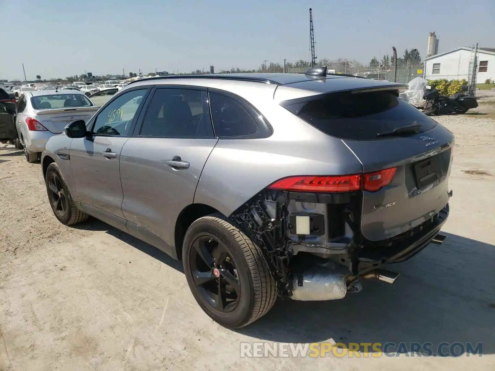 3 Photograph of a damaged car SADCJ2FX4LA618645 JAGUAR F-PACE 2020