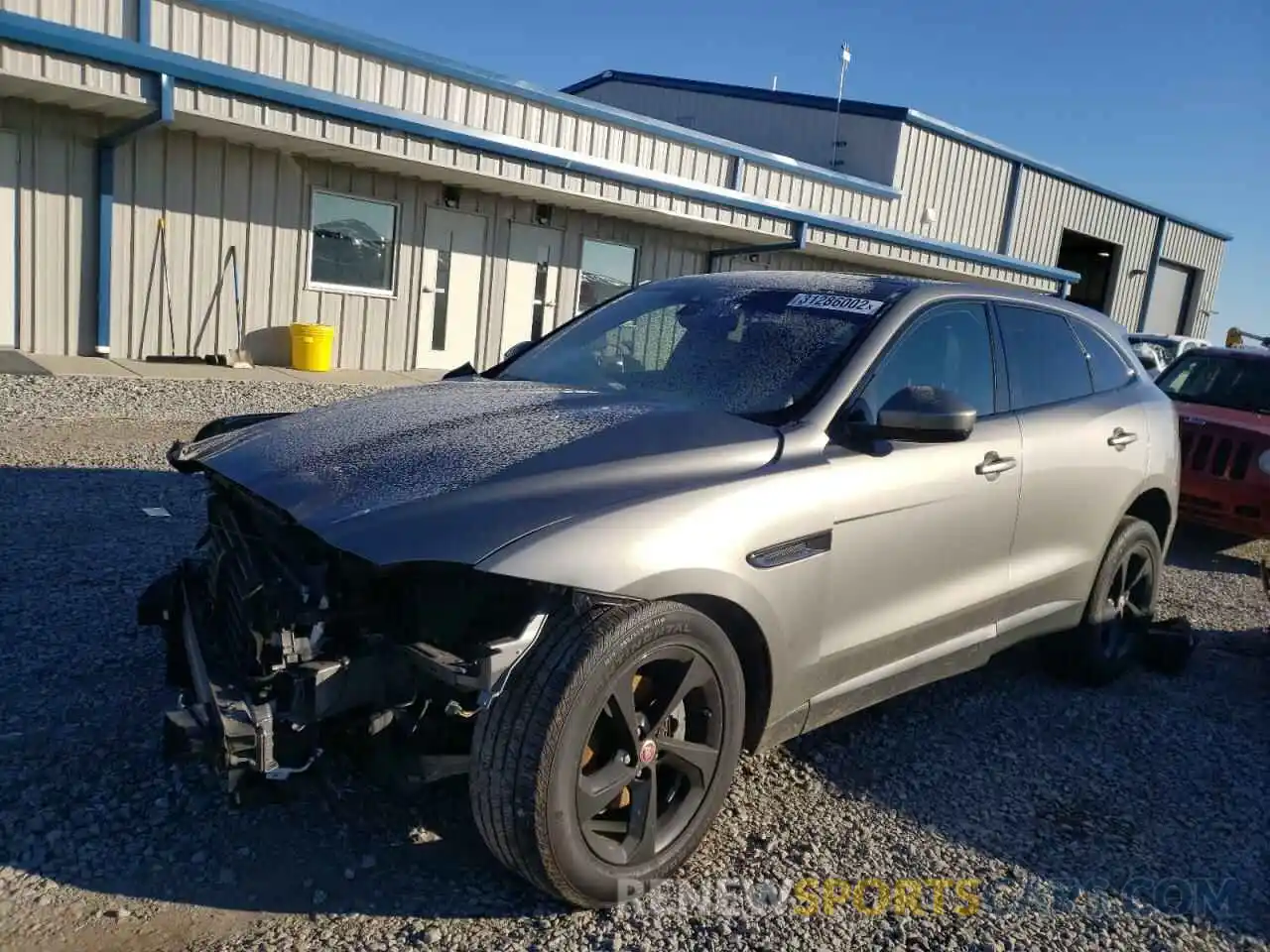 2 Фотография поврежденного автомобиля SADCJ2FX4LA619147 JAGUAR F-PACE 2020