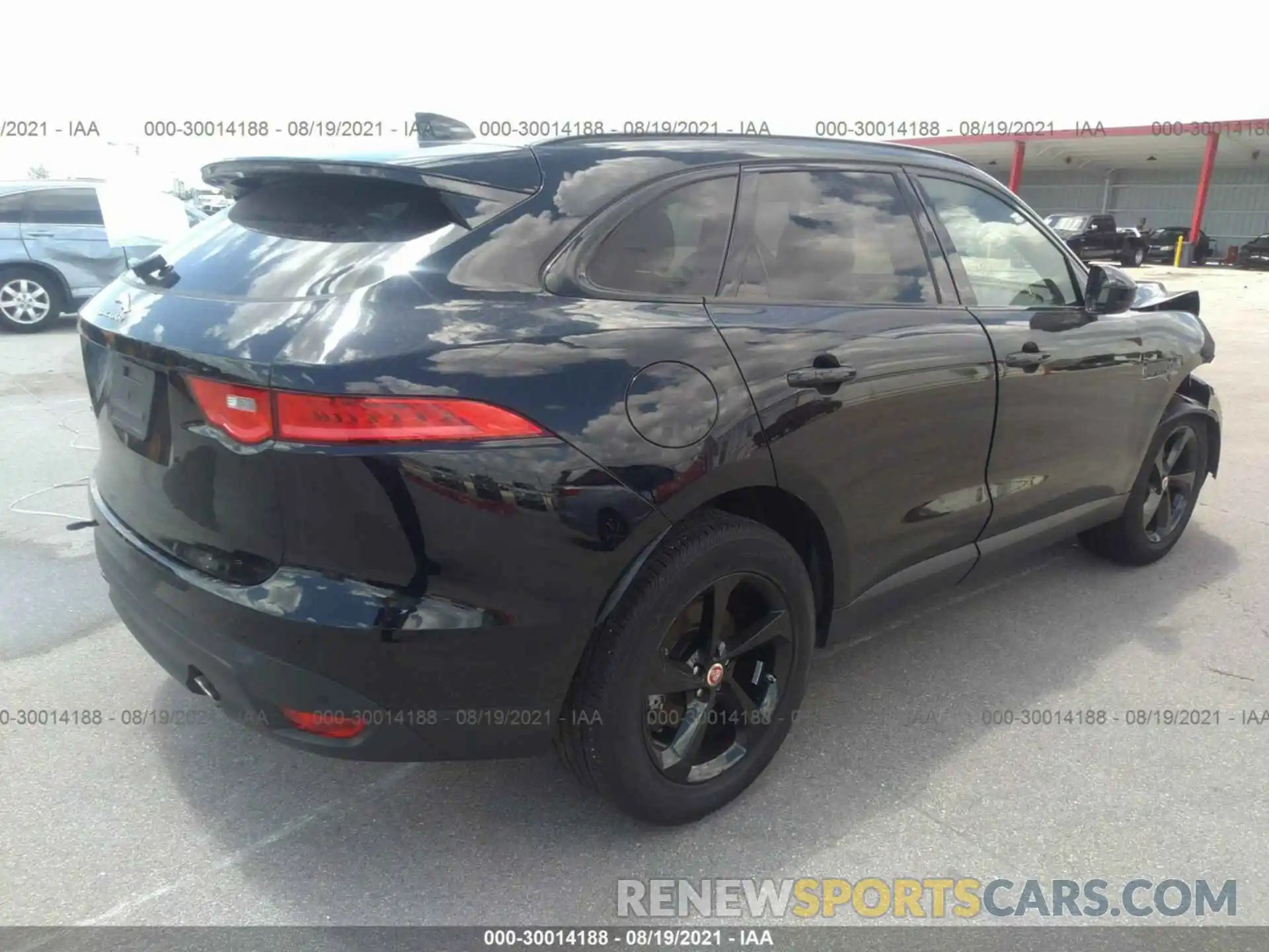 4 Фотография поврежденного автомобиля SADCJ2FX4LA621027 JAGUAR F-PACE 2020