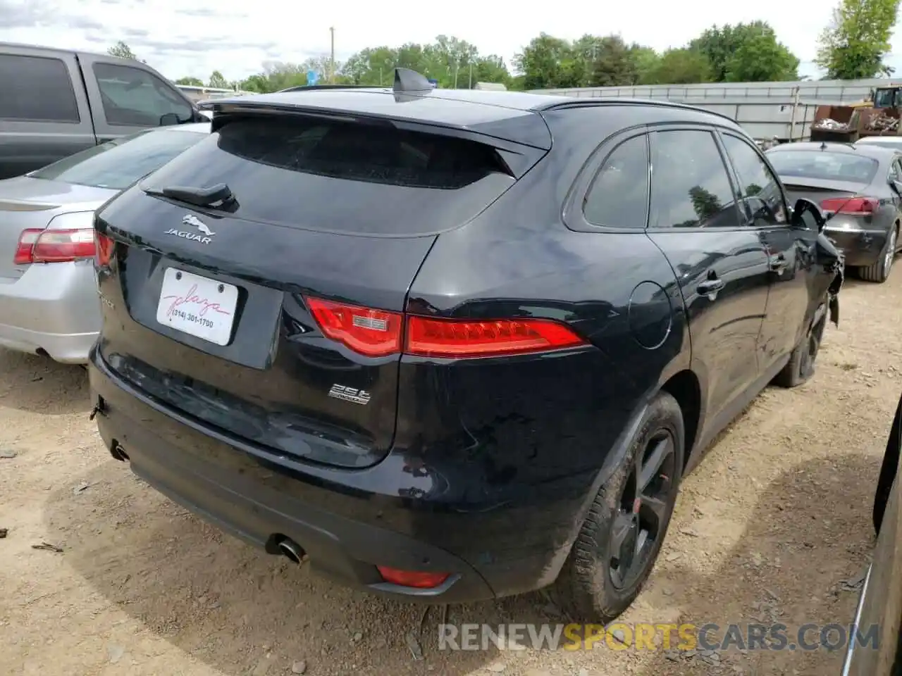 4 Photograph of a damaged car SADCJ2FX4LA633002 JAGUAR F-PACE 2020