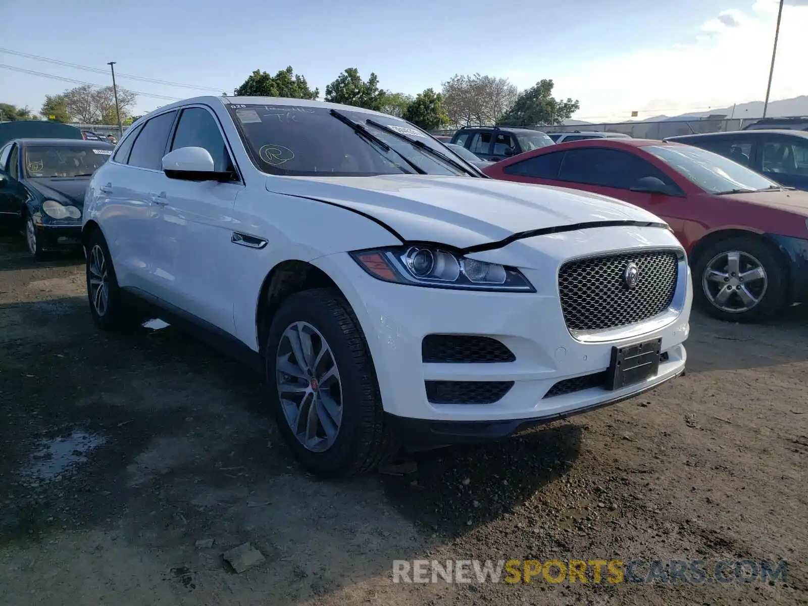 1 Photograph of a damaged car SADCJ2FX5LA617343 JAGUAR F-PACE 2020