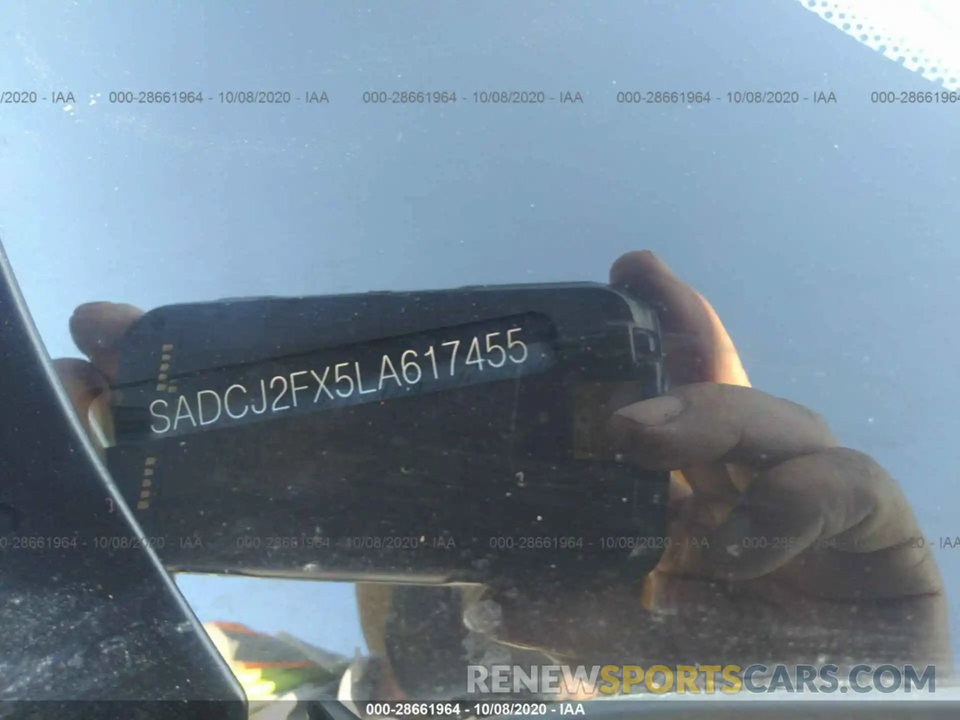 9 Photograph of a damaged car SADCJ2FX5LA617455 JAGUAR F-PACE 2020