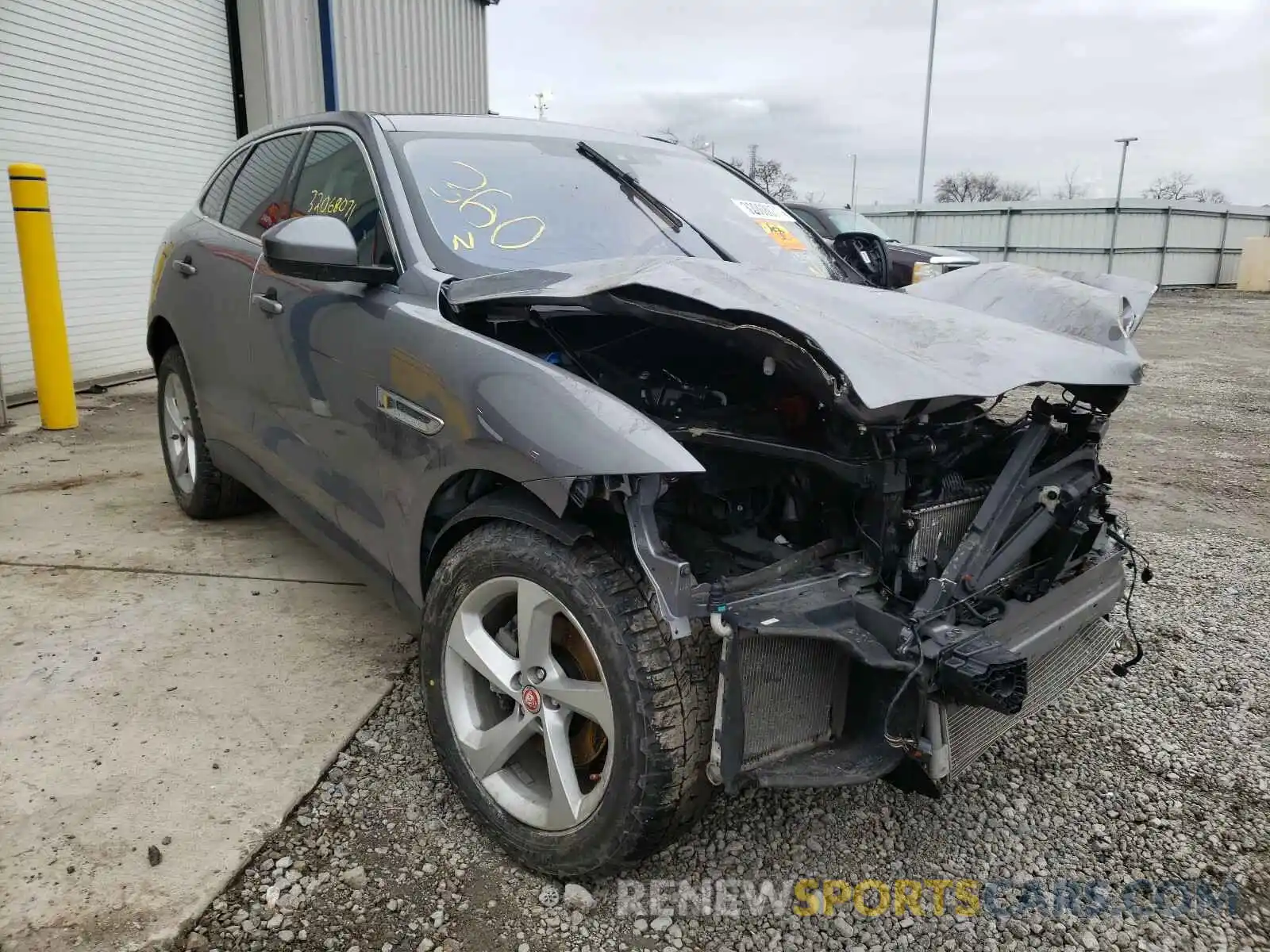 1 Photograph of a damaged car SADCJ2FX5LA618475 JAGUAR F-PACE 2020