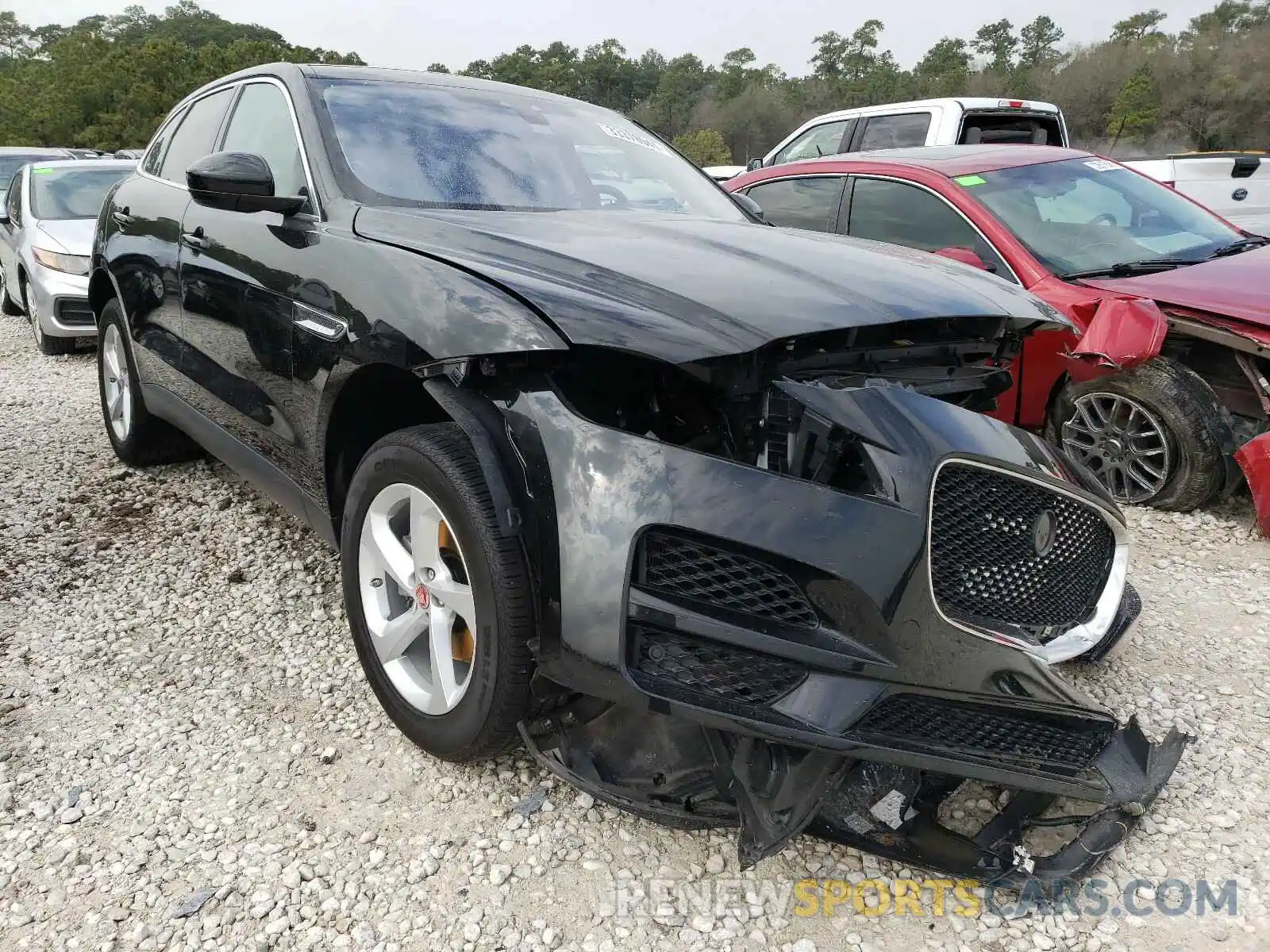 1 Photograph of a damaged car SADCJ2FX5LA621117 JAGUAR F-PACE 2020