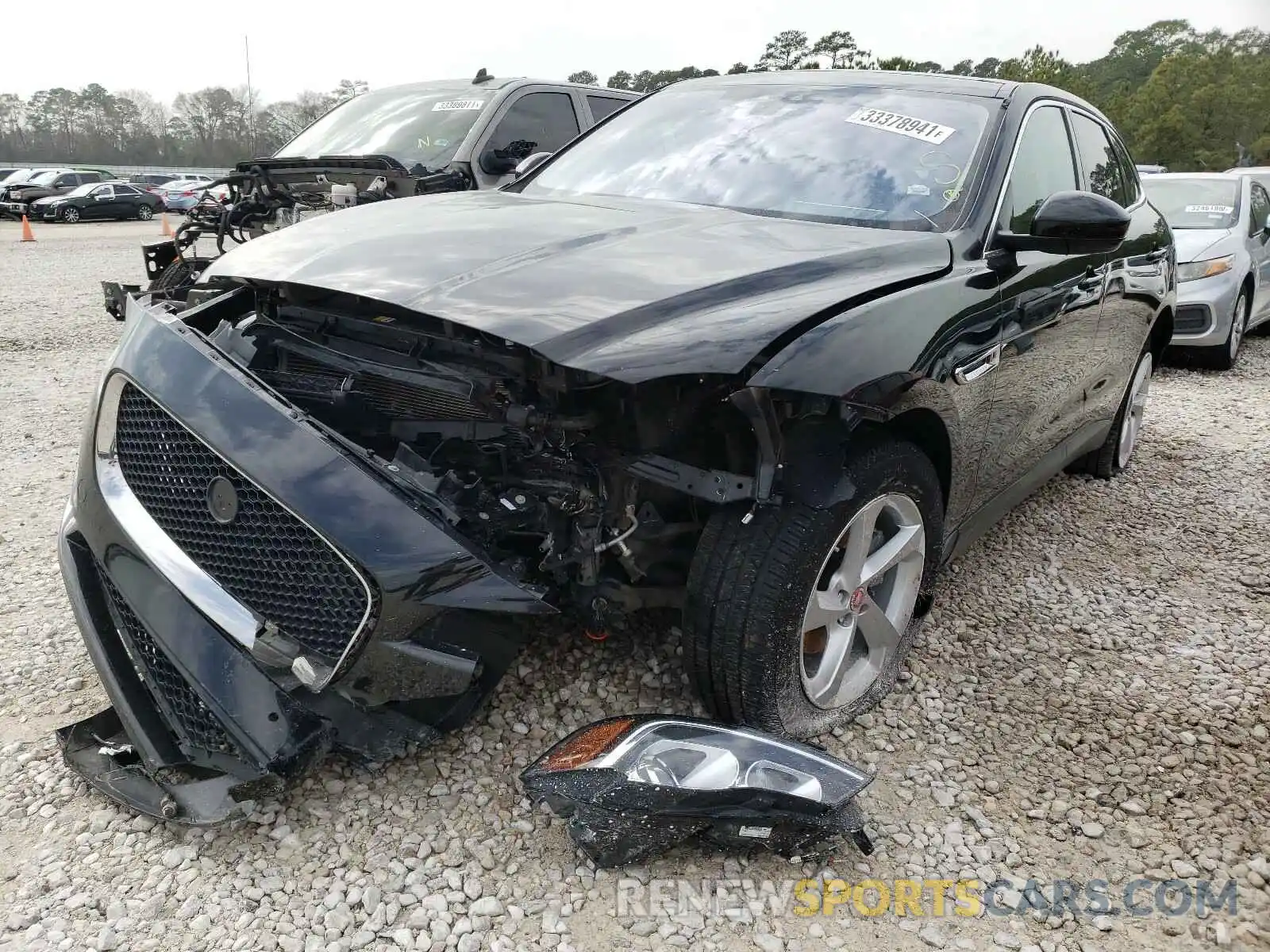 2 Photograph of a damaged car SADCJ2FX5LA621117 JAGUAR F-PACE 2020