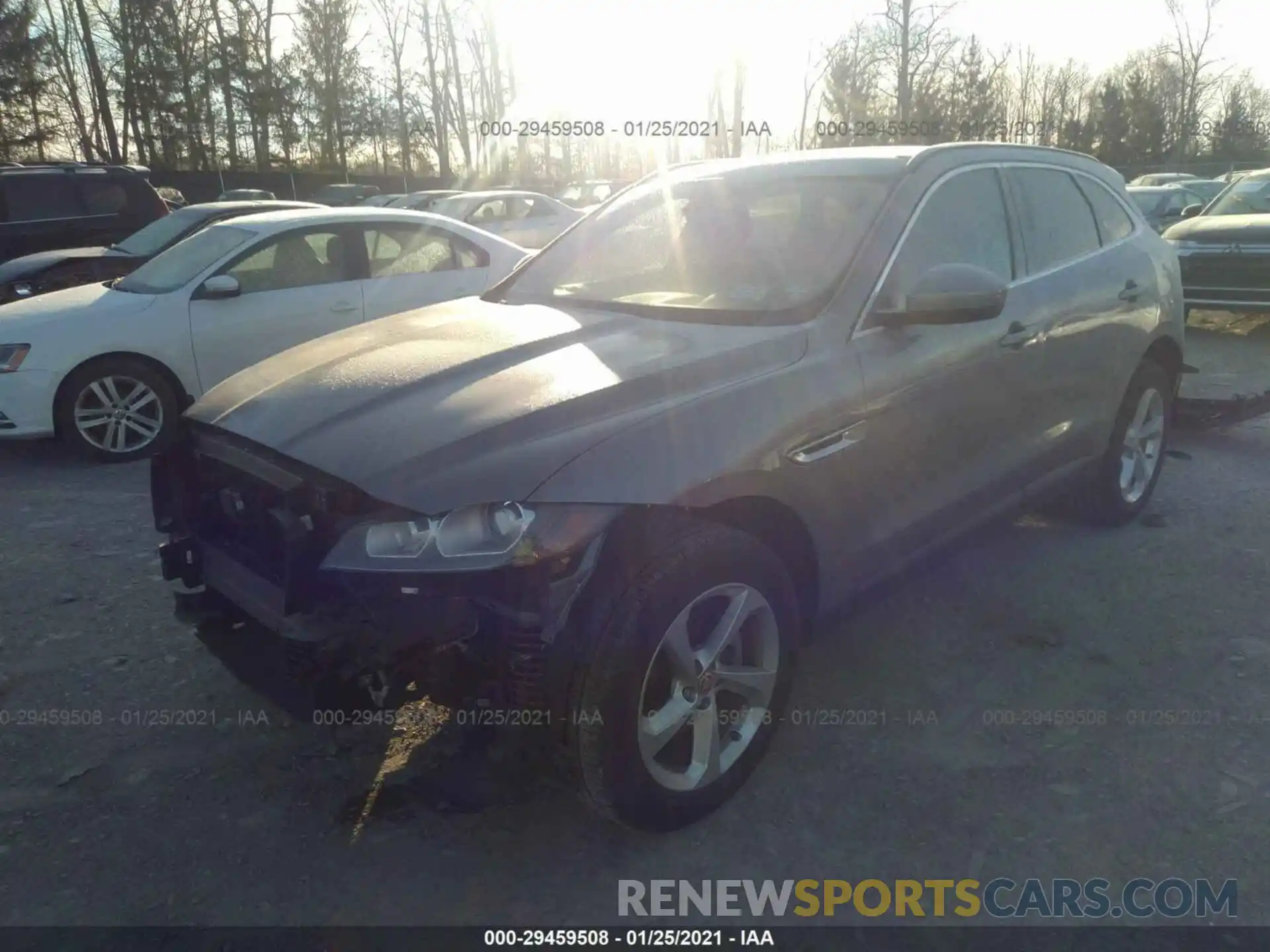 2 Photograph of a damaged car SADCJ2FX5LA630254 JAGUAR F-PACE 2020