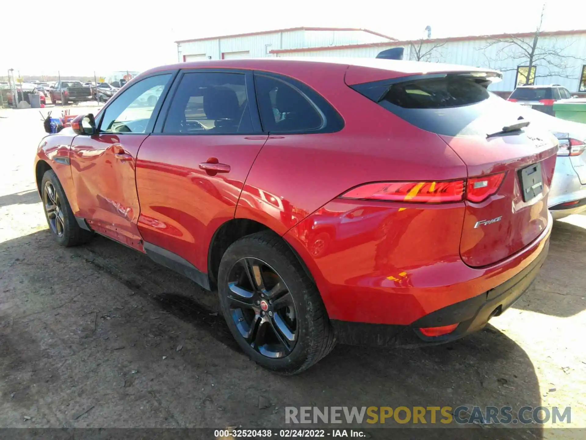 3 Фотография поврежденного автомобиля SADCJ2FX5LA630903 JAGUAR F-PACE 2020