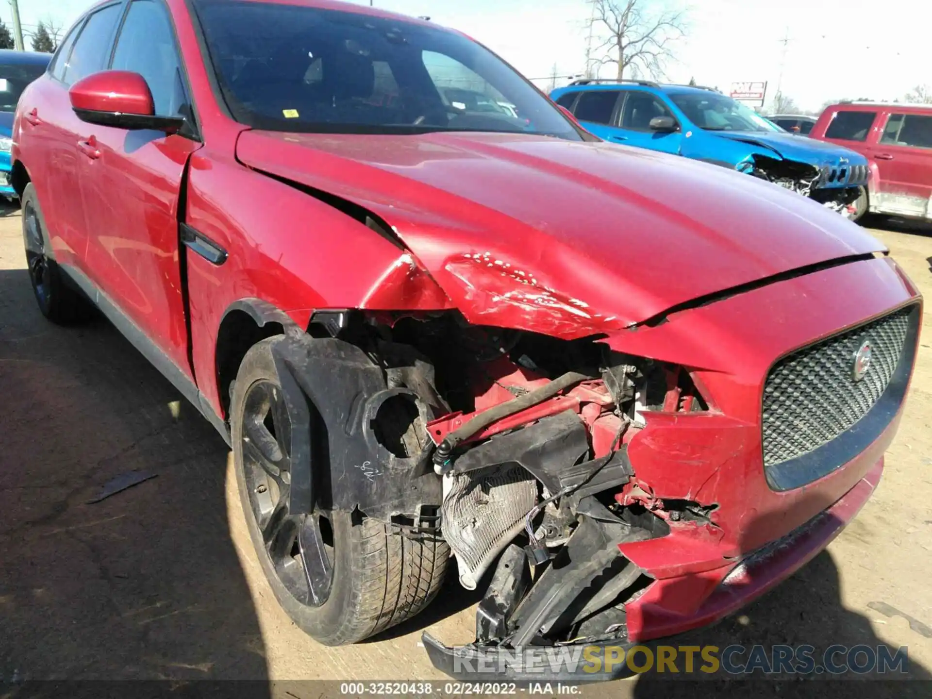 6 Photograph of a damaged car SADCJ2FX5LA630903 JAGUAR F-PACE 2020