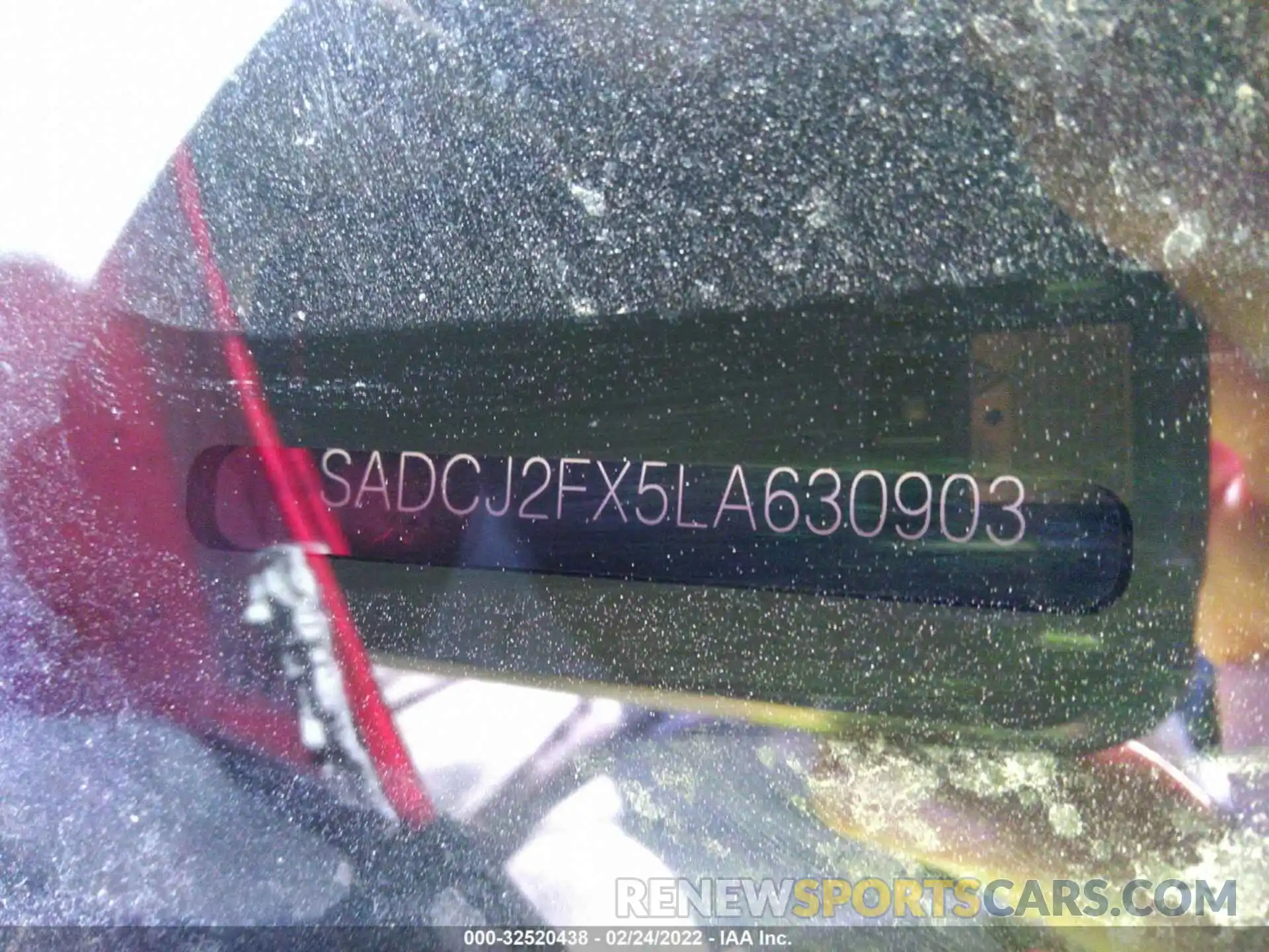 9 Photograph of a damaged car SADCJ2FX5LA630903 JAGUAR F-PACE 2020