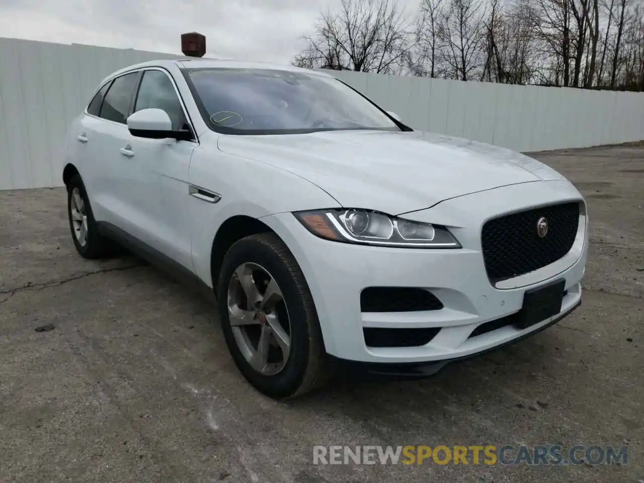 1 Photograph of a damaged car SADCJ2FX5LA643862 JAGUAR F-PACE 2020