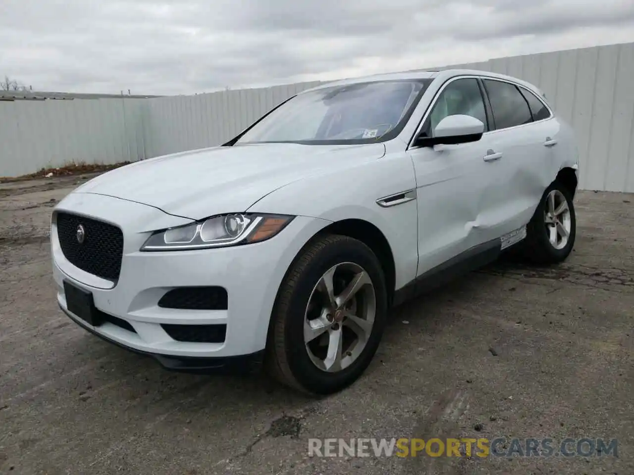 2 Фотография поврежденного автомобиля SADCJ2FX5LA643862 JAGUAR F-PACE 2020