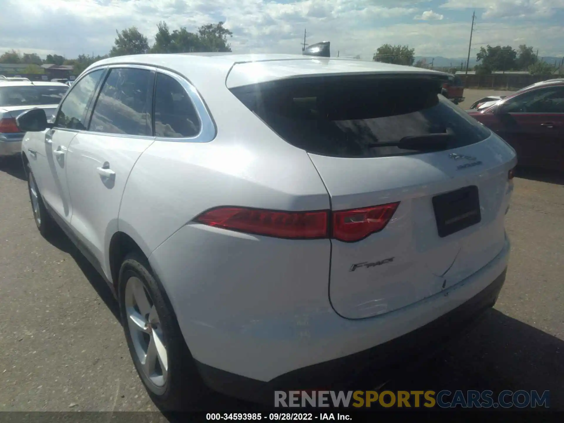 3 Photograph of a damaged car SADCJ2FX5LA644414 JAGUAR F-PACE 2020