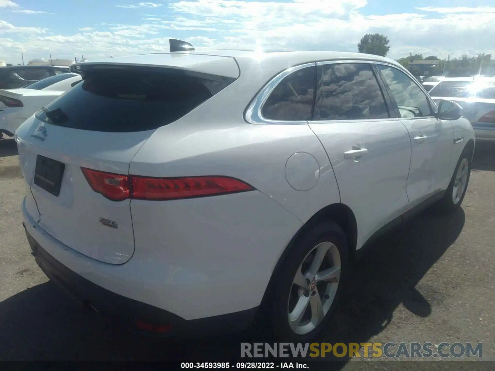 4 Photograph of a damaged car SADCJ2FX5LA644414 JAGUAR F-PACE 2020